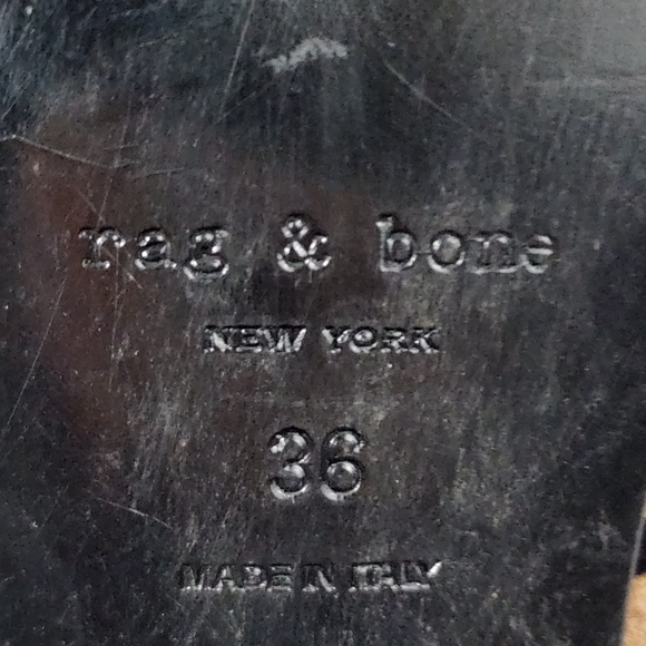 Rag & Bone Allen Cheetah Print Suede Ankle Chelsea Boots - Picture 11 of 11